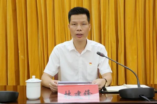 纪检组组长,党组成员陈勇,港北区委常委,组织部部长林建锋出席会议,港