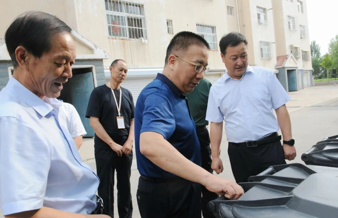 赵永生同志实地督导全国文明城市创建暨国家卫生城市复审工作