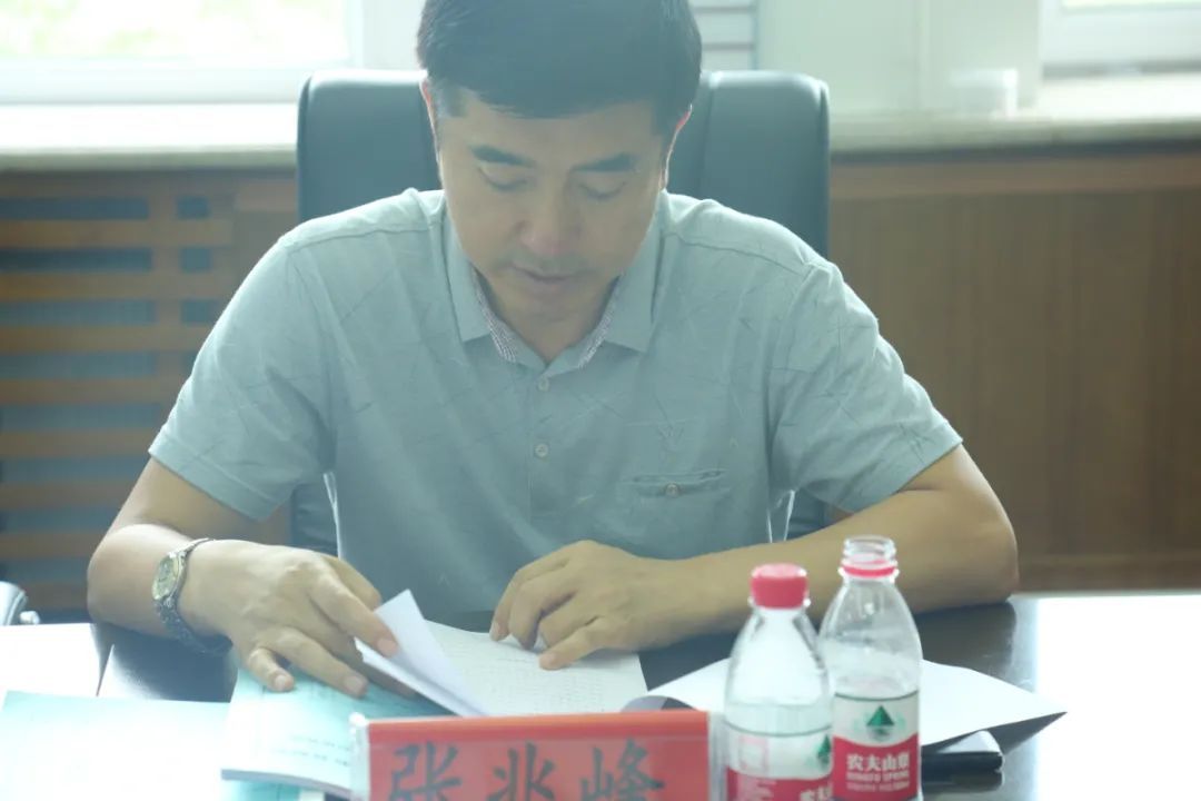 教育整顿前进区教整办来到前进区人民法院开展政法队伍