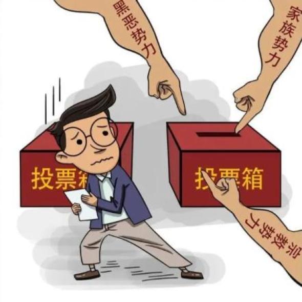 对境内外敌对势力搅扰破坏换届的,严加防范,坚决打击;对黑恶势力,家族