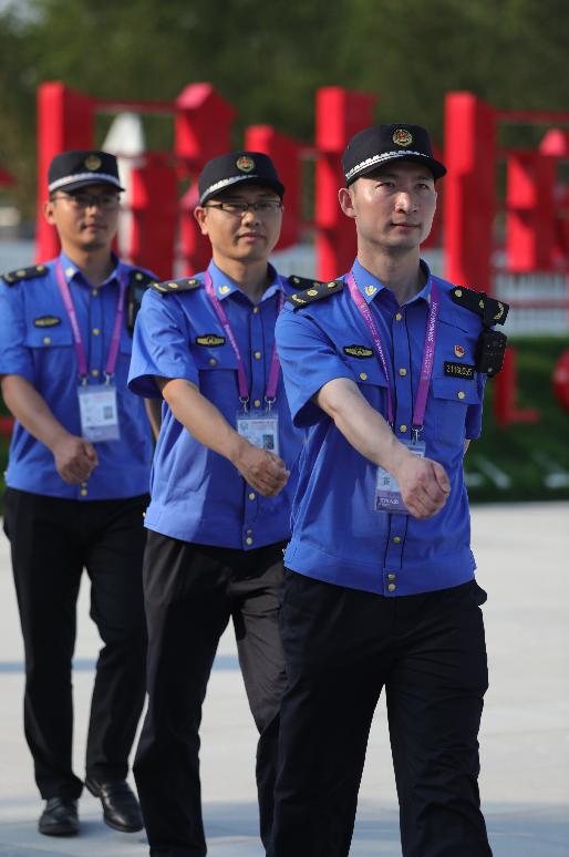 【花博保障】崇明城管再出发,开启花博文化园执法保障工作