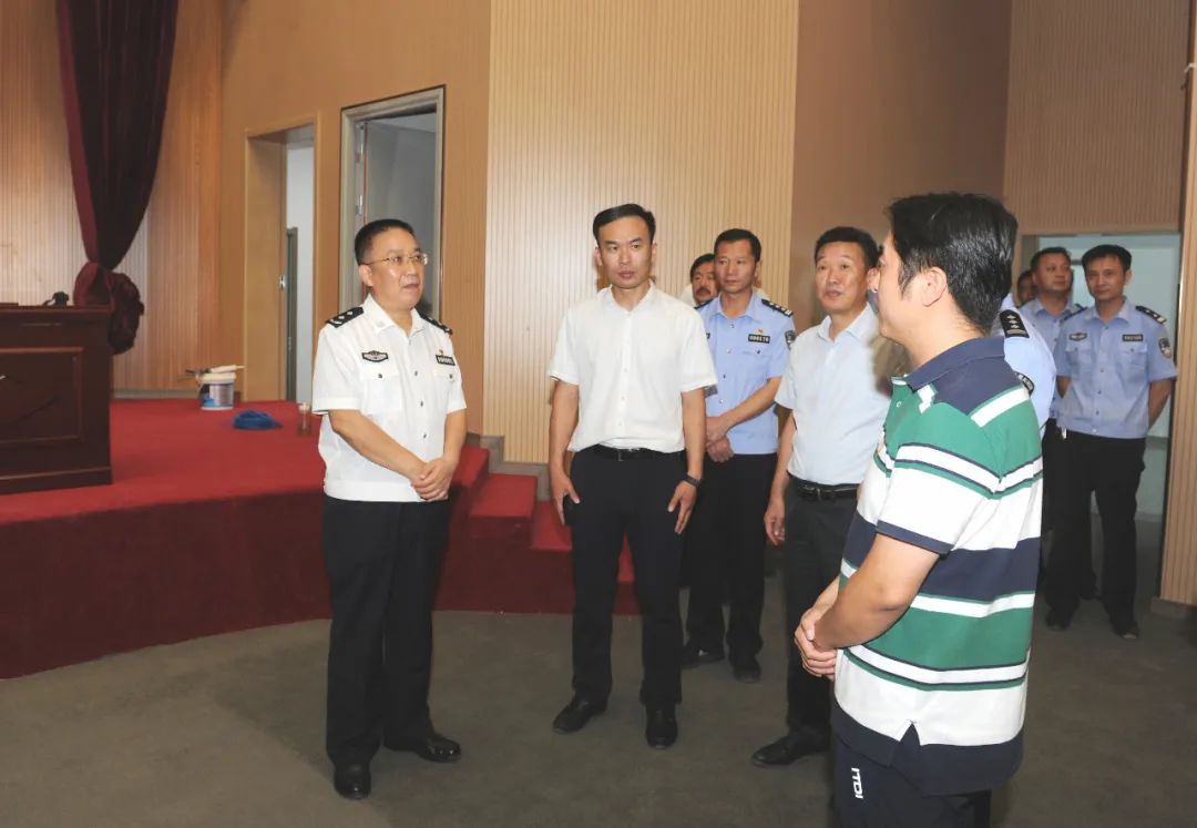 赵永生同志深入一线调研公安基层基础工作