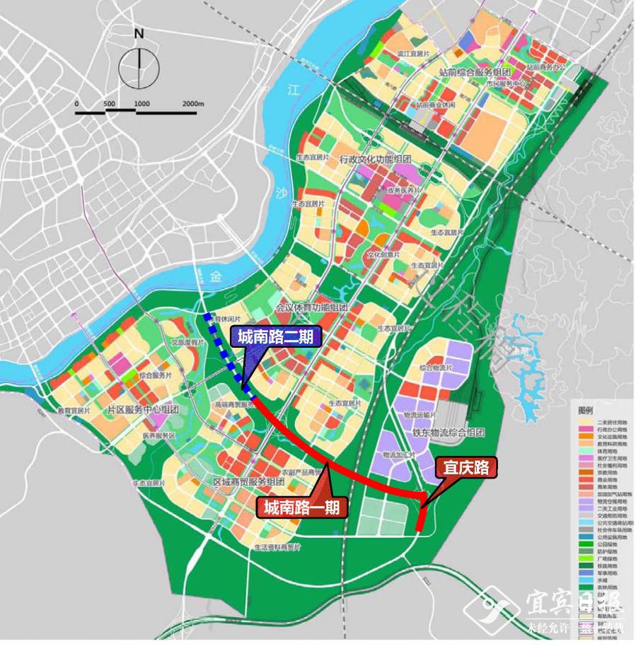宜庆路预计下月实现双向双幅通车!