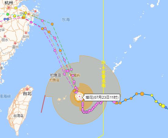 "烟花"提速!台风预警升级!台州多地地质灾害气象风险较高