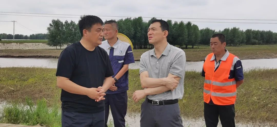 姜在成深入讷河检查指导防汛救灾工作