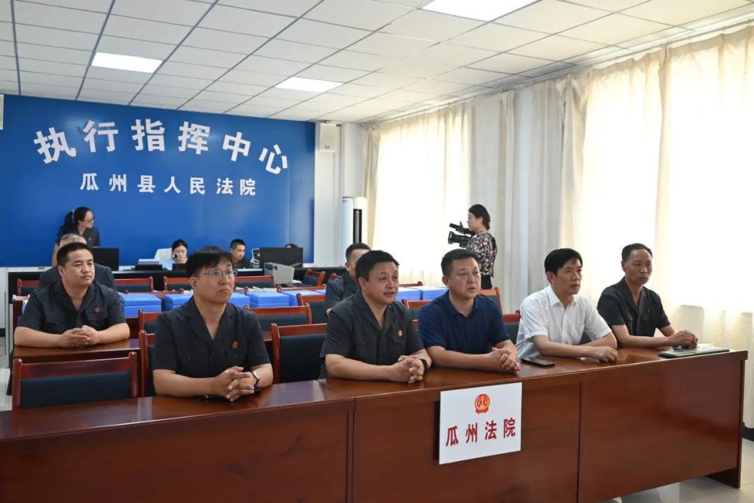 县委常委,政法委书记陈玮调研瓜州县法院工作