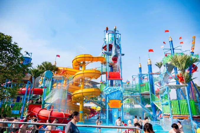 免费门票放送中2021长沙水世界变装音乐焰火秀周末燃情上演