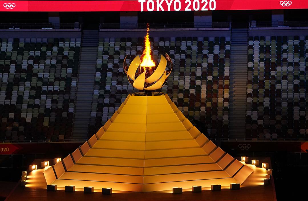东京奥运会圣火台图片