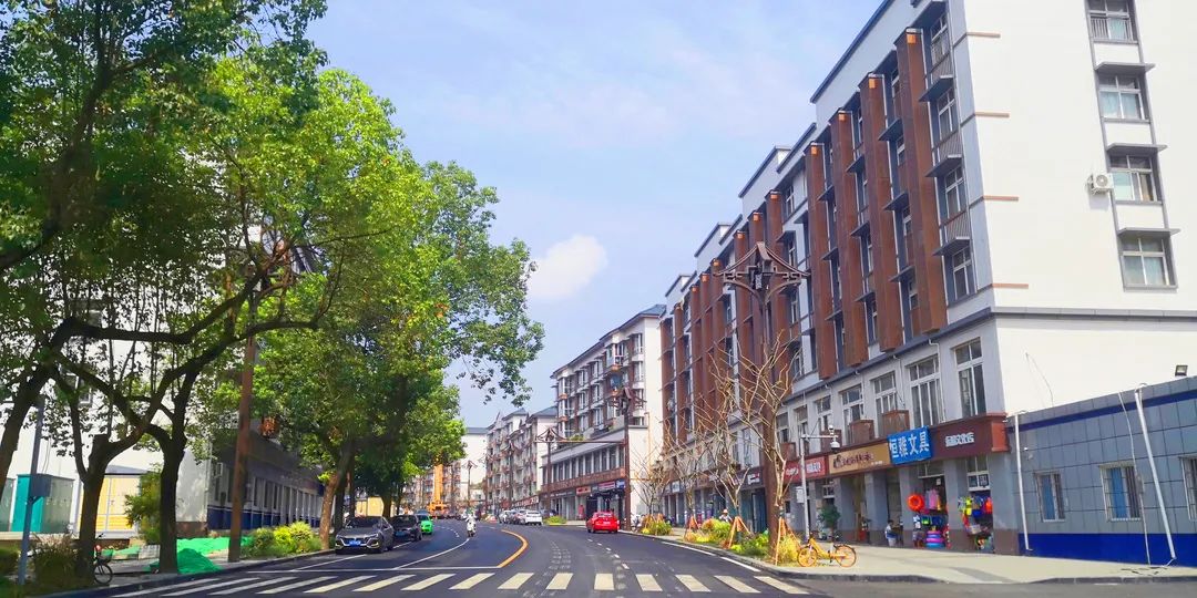 风貌整治结束十陵城市颜值美美美