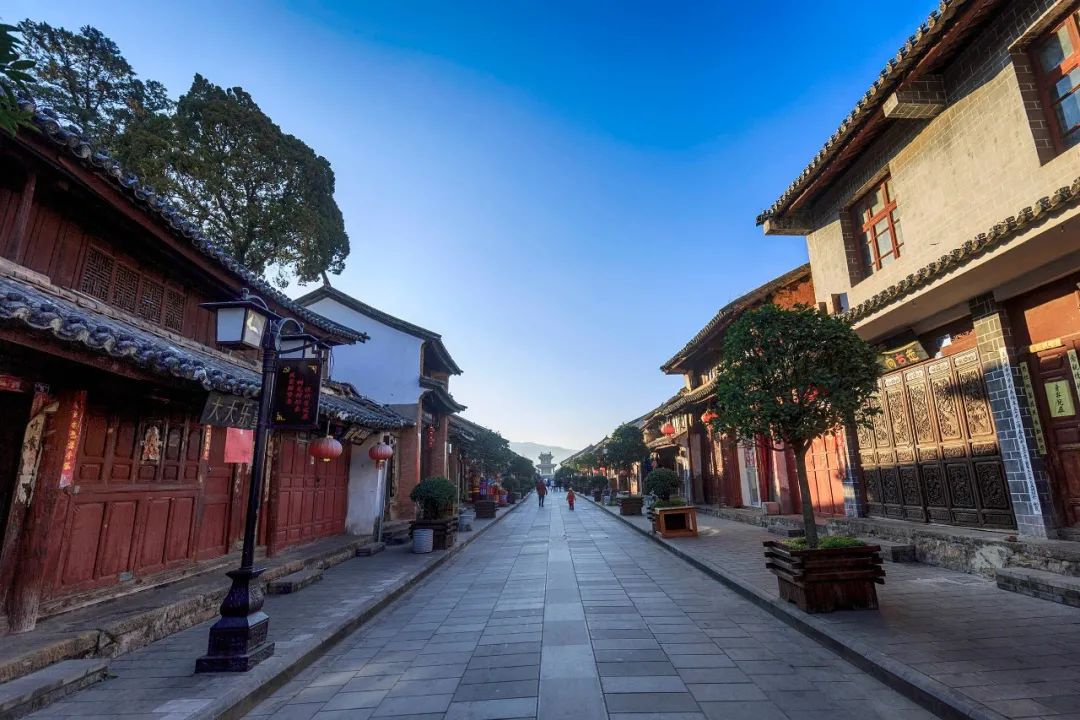 古城短视频制作模板 巍山古城:喝茶吃面,让你的生活充满人间烟火