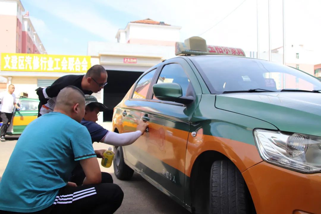 文登274辆巡游出租车集中体检