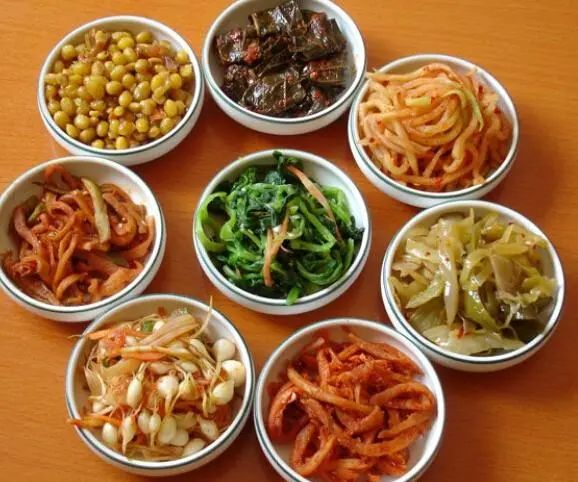 食堂咸菜的种类图片