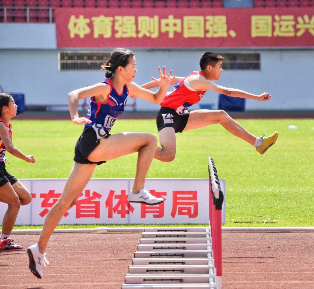 赛出水平广东省青少年田径锦标赛在肇庆圆满落幕