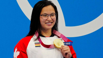 加拿大华裔女孩100米蝶泳夺冠，东京奥运会华裔变多了吗？