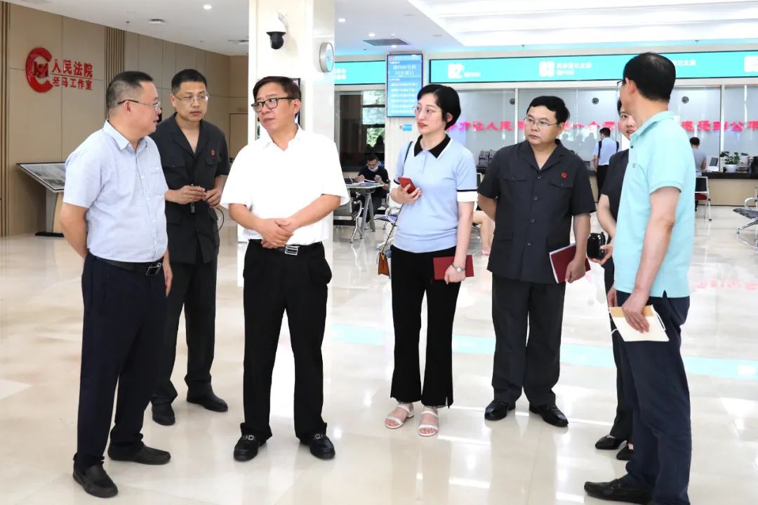 熊德全院长带队赴沙坪坝,江北,九龙坡法院学习考察