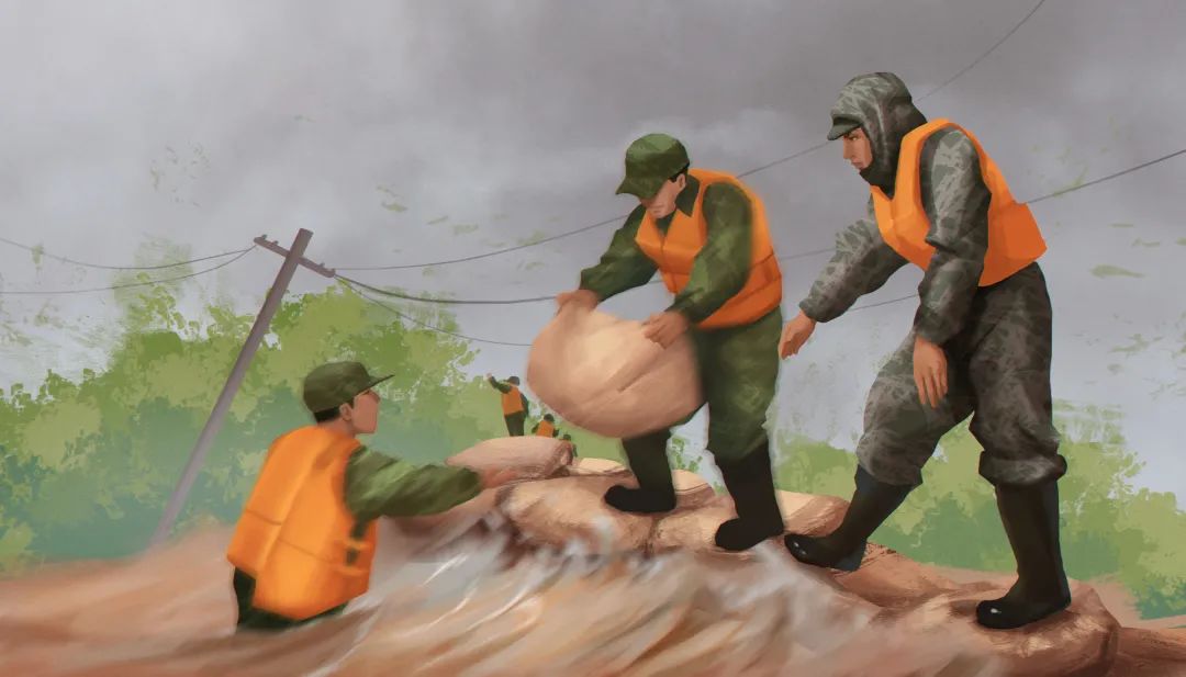 03企事业单位自救1,在暴雨和洪水来临的时候,不必要求全员在岗,而应该