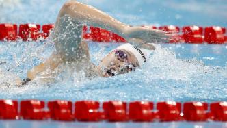 女子200米自由泳项目决赛杨浚瑄第4，蒂特慕斯夺冠何诗蓓亚军