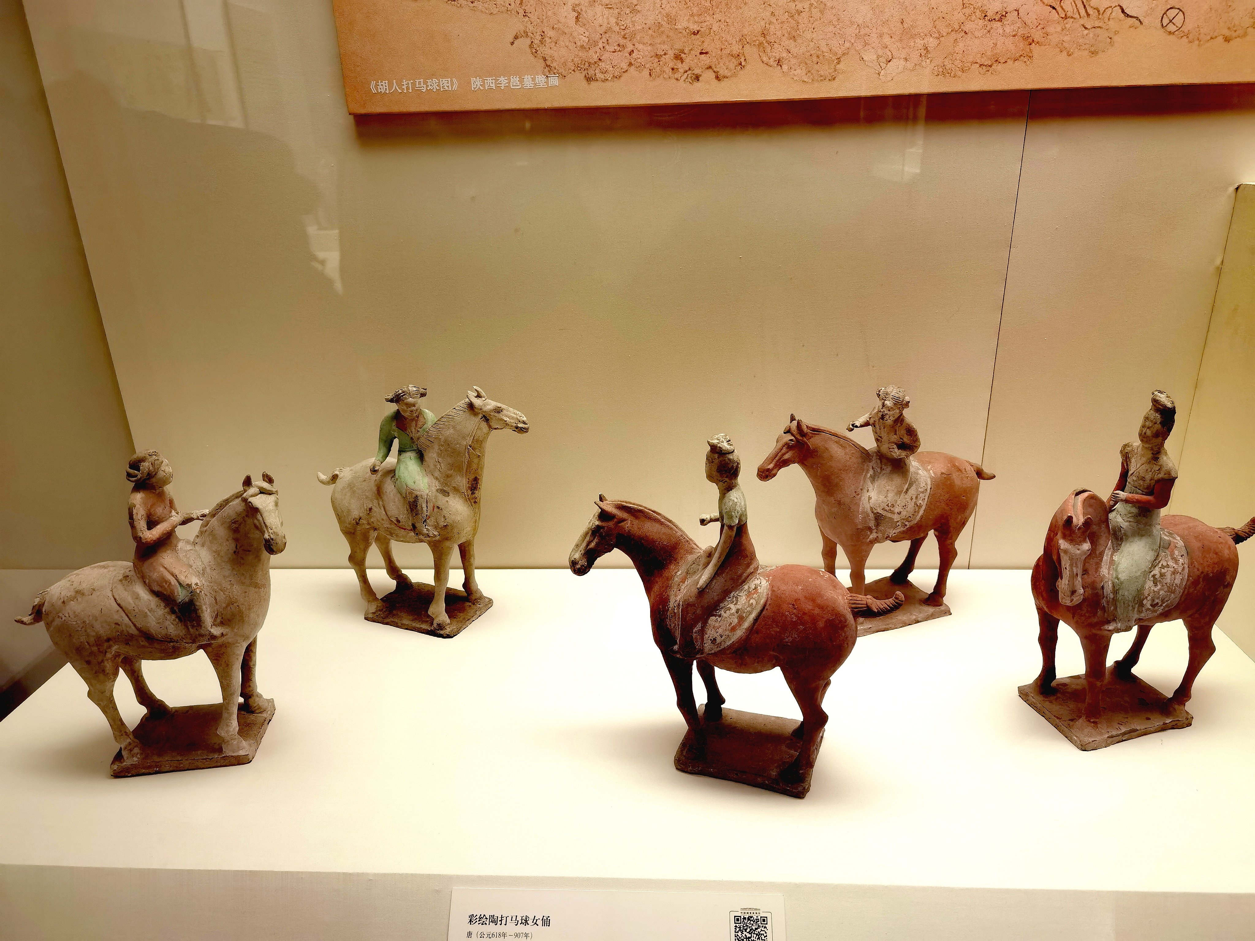 看见文物唐朝时期的比赛项目你好奇吗