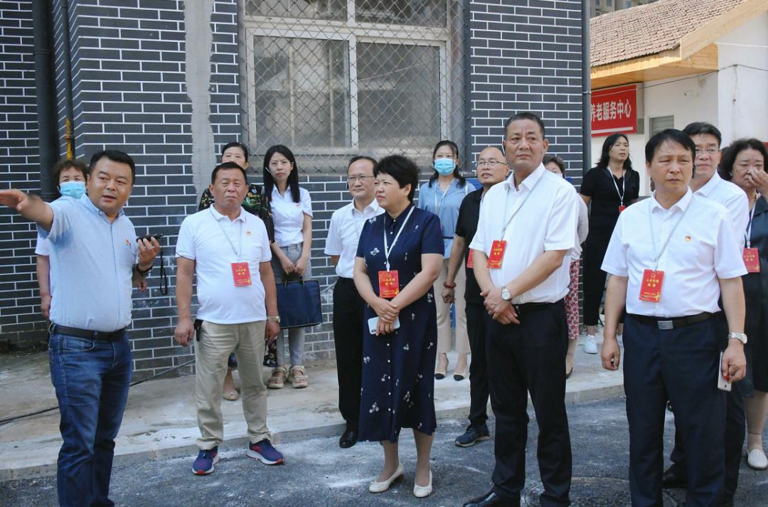 【项目为王】67区人大常委会主任郭素霞带队视察我区惠民实事和重点