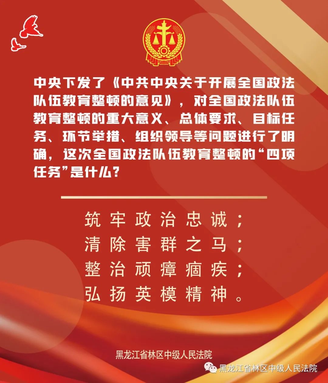 【队伍教育整顿】应知应会知识点(一)