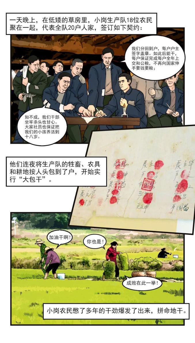 四史讲堂77 漫画新中国史 红手印