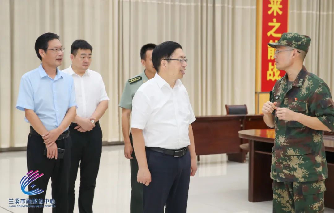 发扬双拥优良传统共叙军民鱼水深情兰溪市领导带队开展八一走访慰问