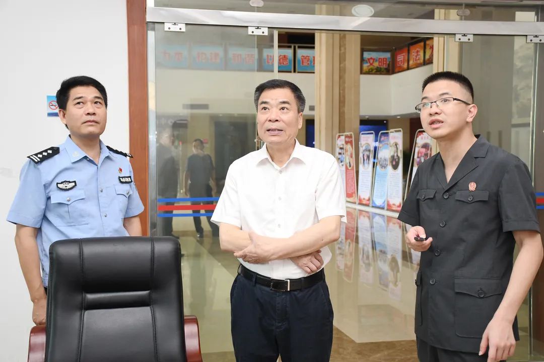 省法院党组成员,政治部主任王汉宏到东山法院调研指导工作