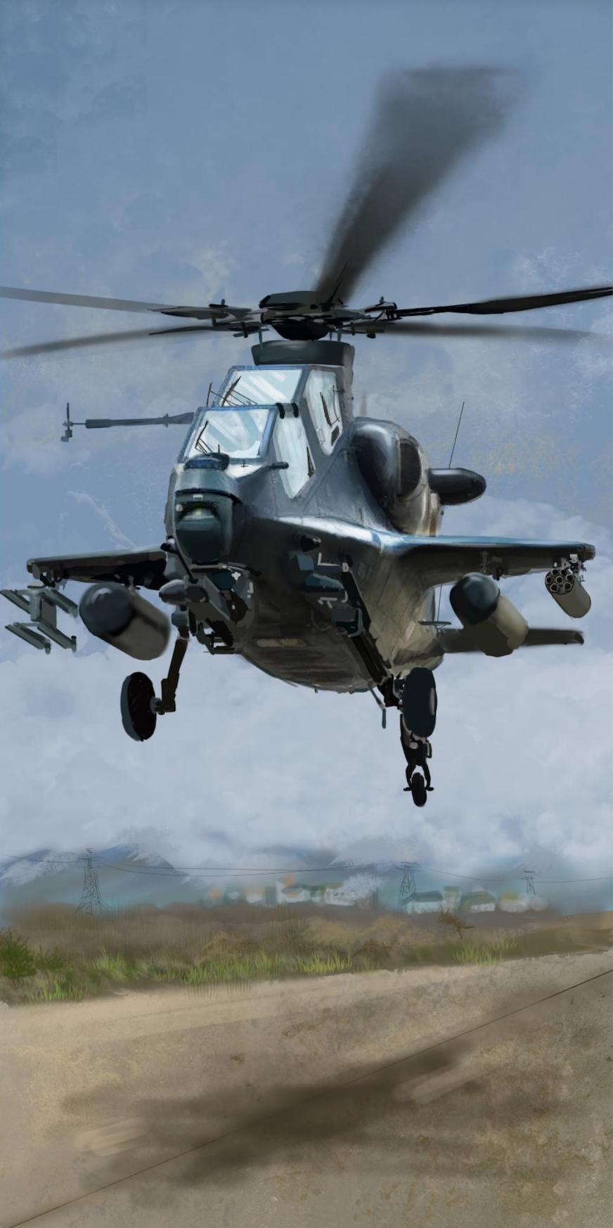 郑子麒《武直10》