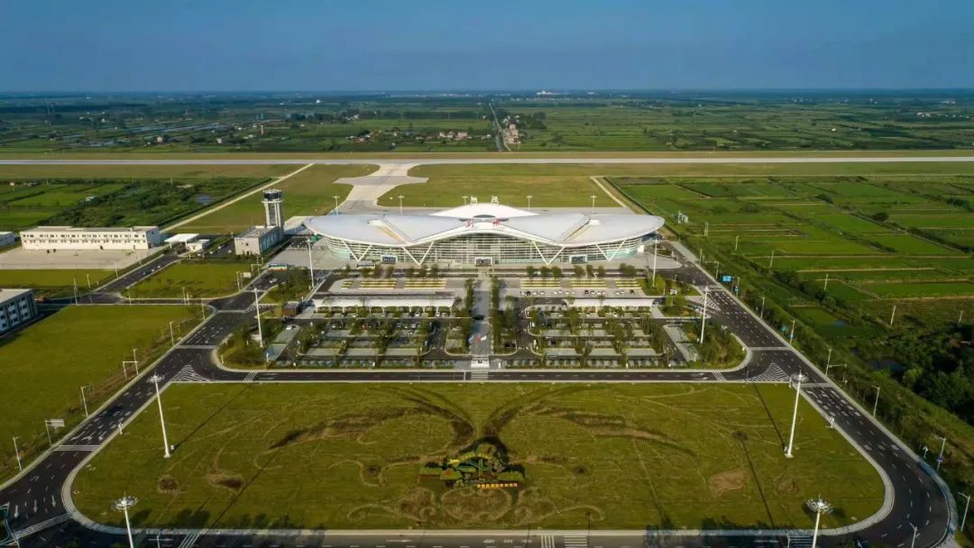 荆州飞机场图图片