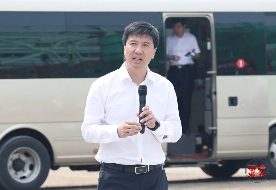 唐山市2021年第二季度重点项目观摩团到乐亭县观摩