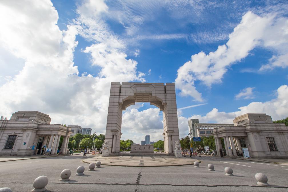 上海交大照片 校门图片