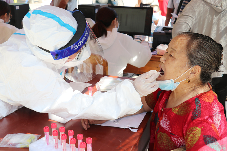 山东招远全民核酸检测我们一定能打赢这场硬仗