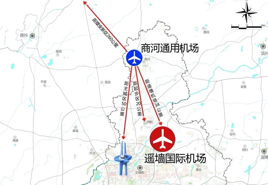 济南张庄机场位置图片