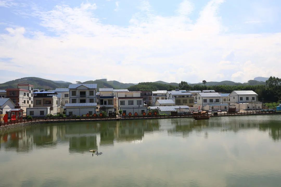 走进乡村看小康黄茆镇大塘屯乡村风貌的幸福蝶变