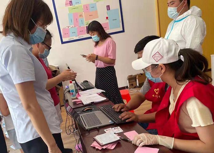 社区志愿服务活动永安路街道三山岛街道夏邱镇经济开发区2.