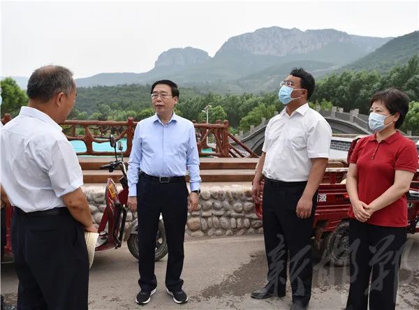 樊成华到涉县调研邯钢老区退城整合和省旅发大会项目