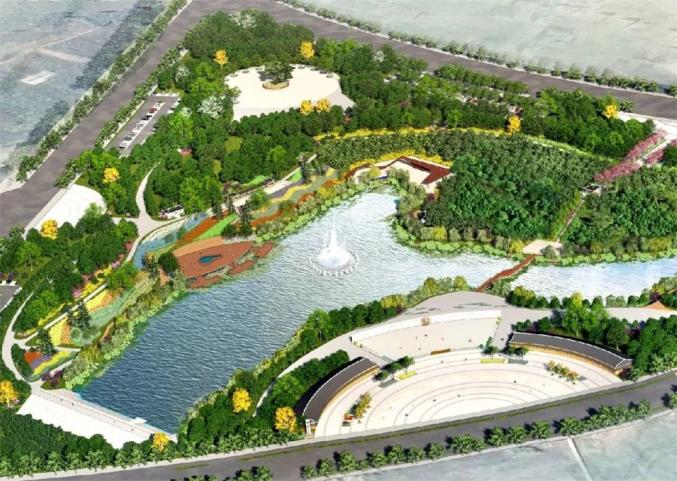 规划面积32万平方米砚山竜白生态湿地公园预计10月建成
