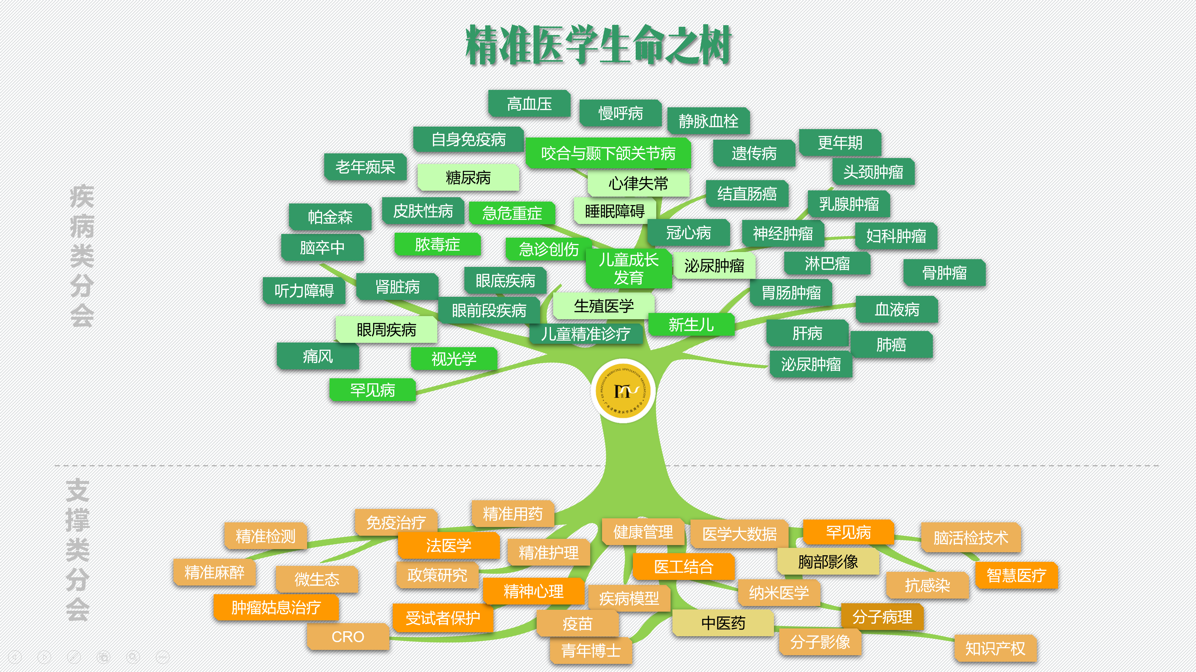 学会平台,培育精准医学生命之树
