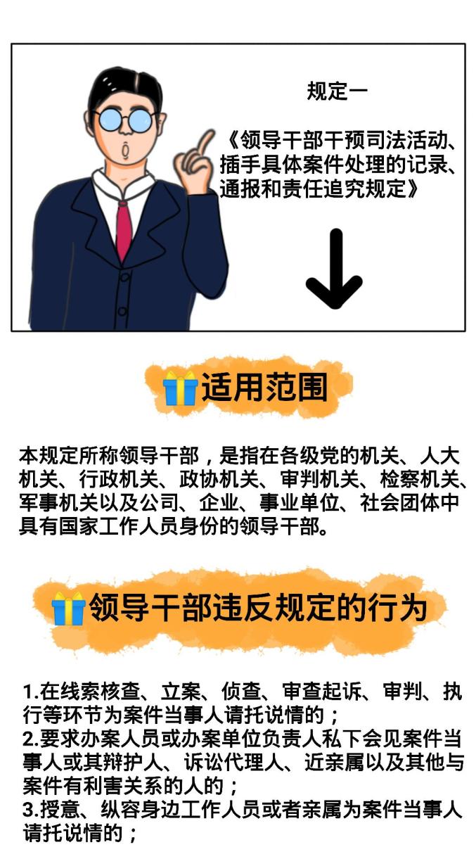 清风堂漫画解读什么是防止干预司法三个规定