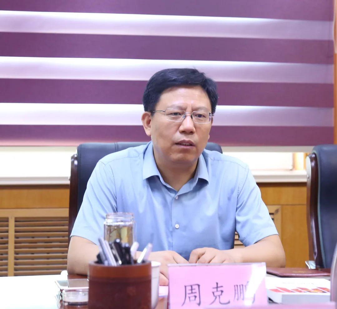 区委常委政法委书记周克鹏一行到长清法院调研指导工作