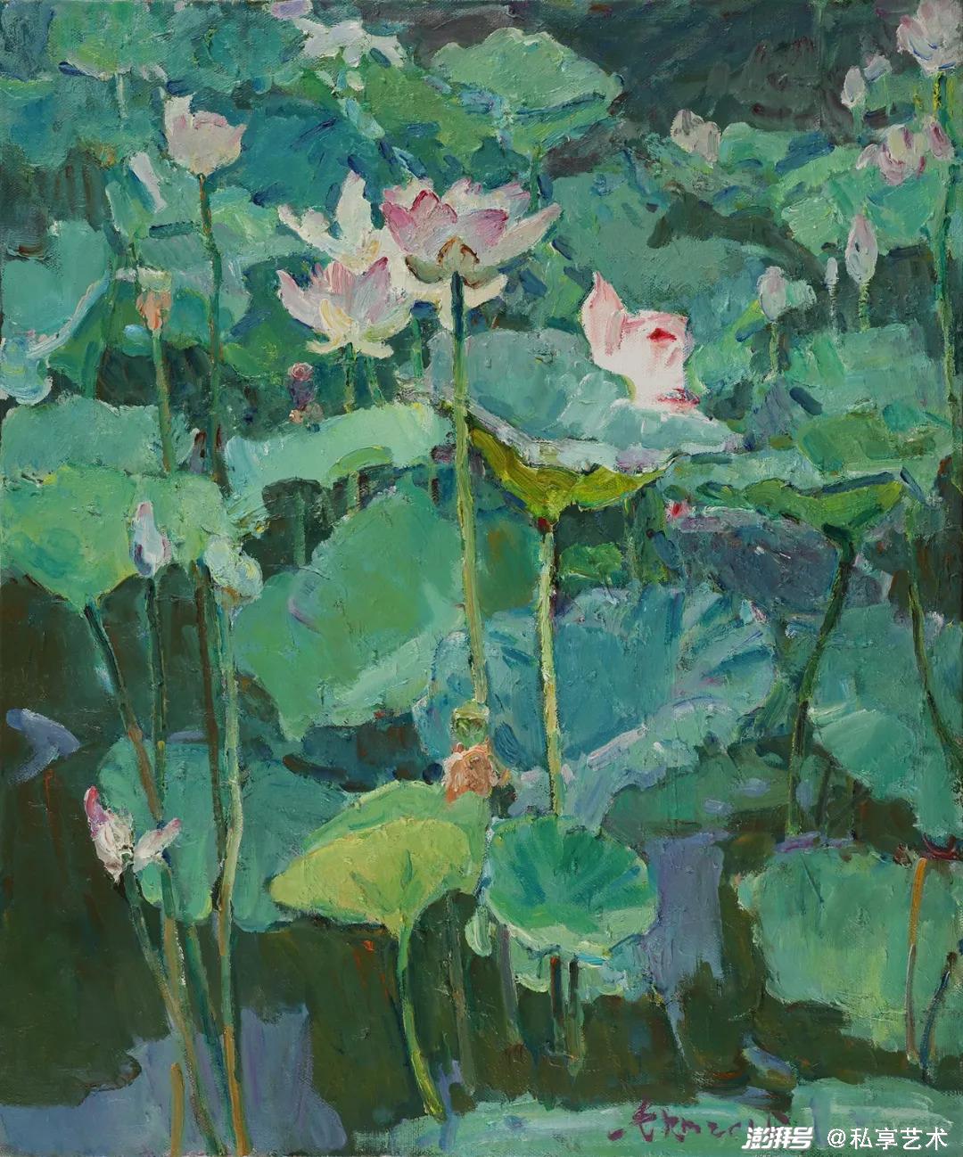 中国美术馆万象为师郑光旭油画写生作品展