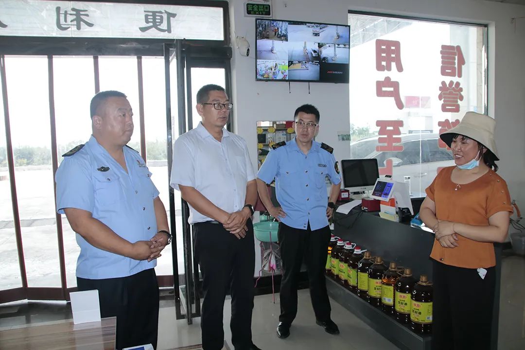 黄陵县:市场监管局局长履新调研