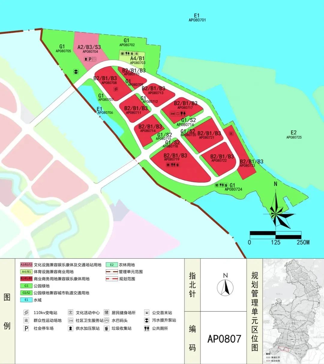 广州生物岛地图区地图图片