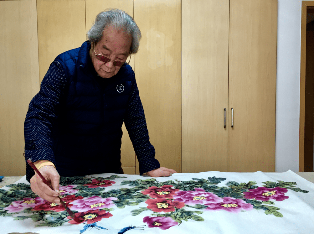 艺术妙染丹青手国色赤子心邵仲节牡丹画作的文化符号和时代精神魏鹏飞