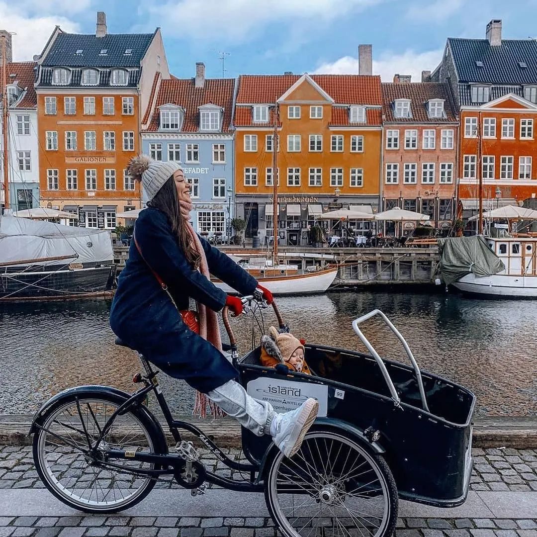丹麦自行车文化图片