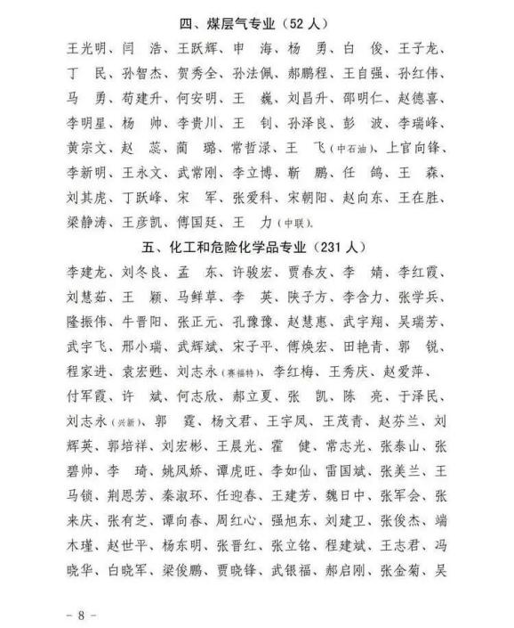 1392人山西专家库名单出炉涉及安全生产应急管理