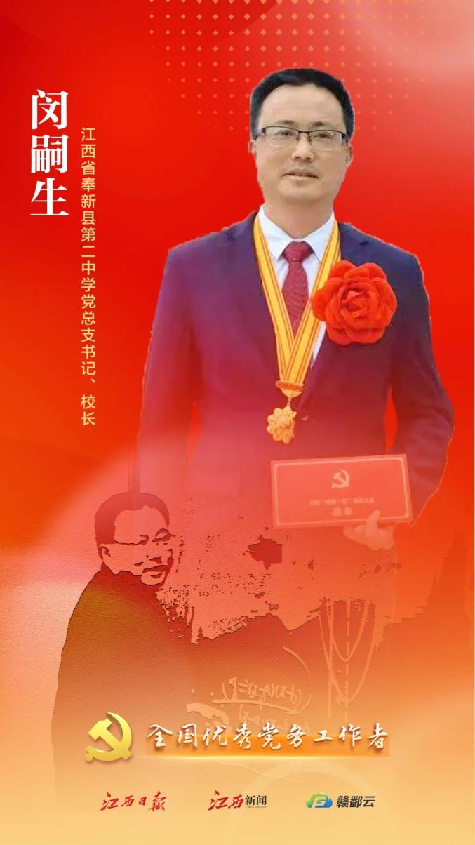 致敬全国两优一先江西榜样
