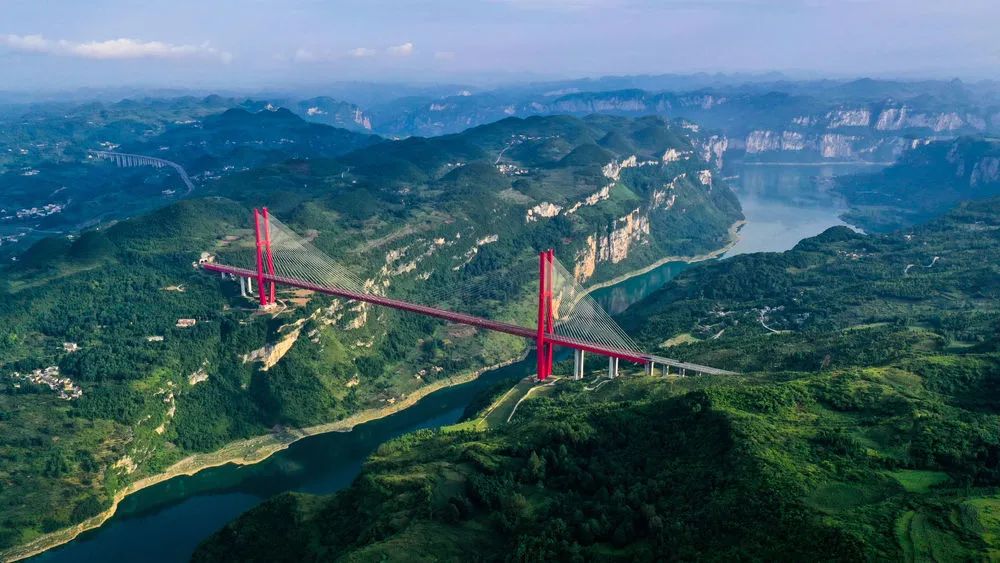 風采丨震撼!鳥瞰貴州大橋