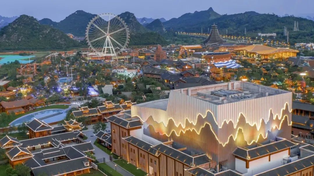 桂林融创旅游度假区项目位于桂林市雁山区大埠乡,以"山水 乐园 商业