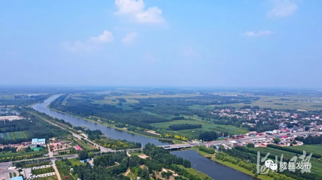 威县河清岸绿生态美